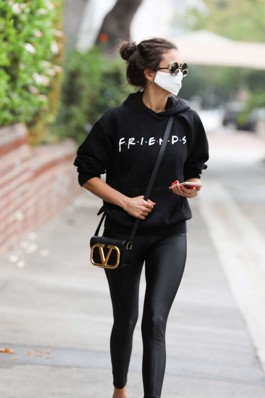 Nina Dobrev Out About Los Angeles