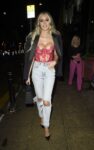 Olivia Attwood Leaves Yours Bar And Restaurant Manchester