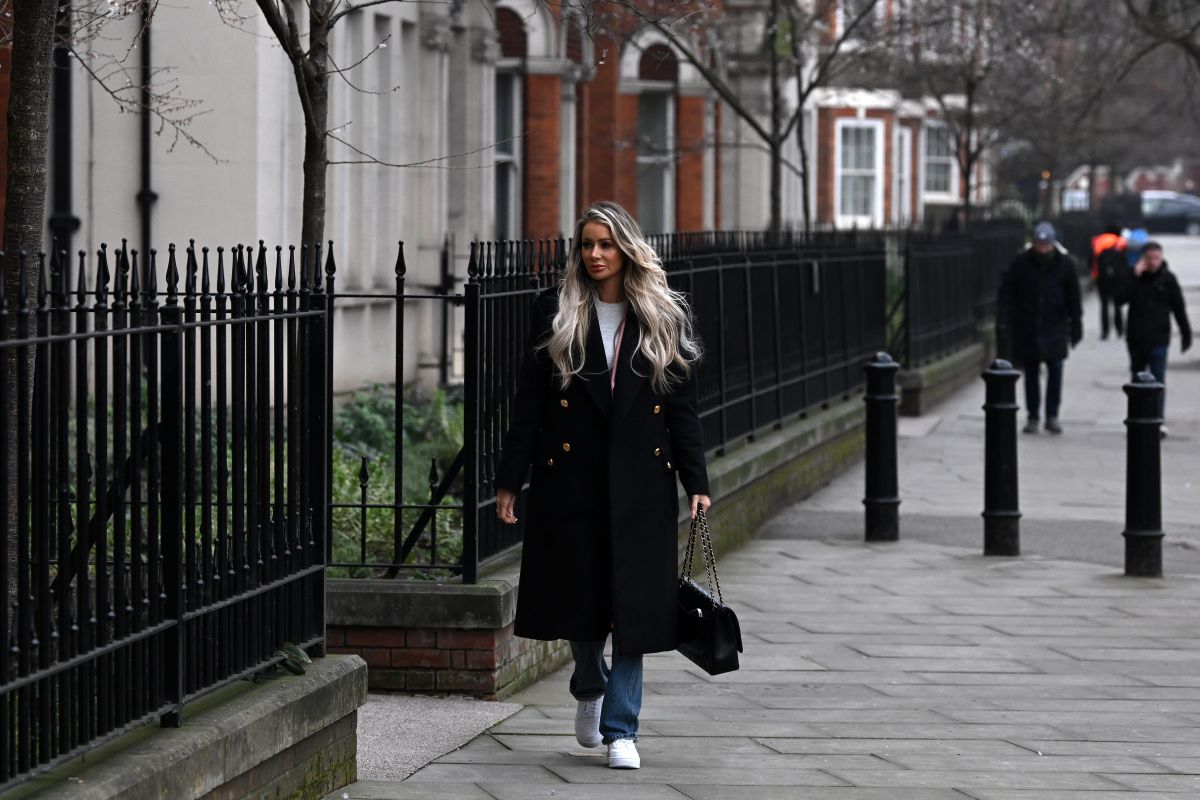Olivia Attwood On The Set Of Her New Documentary Getting Filthy Rich London