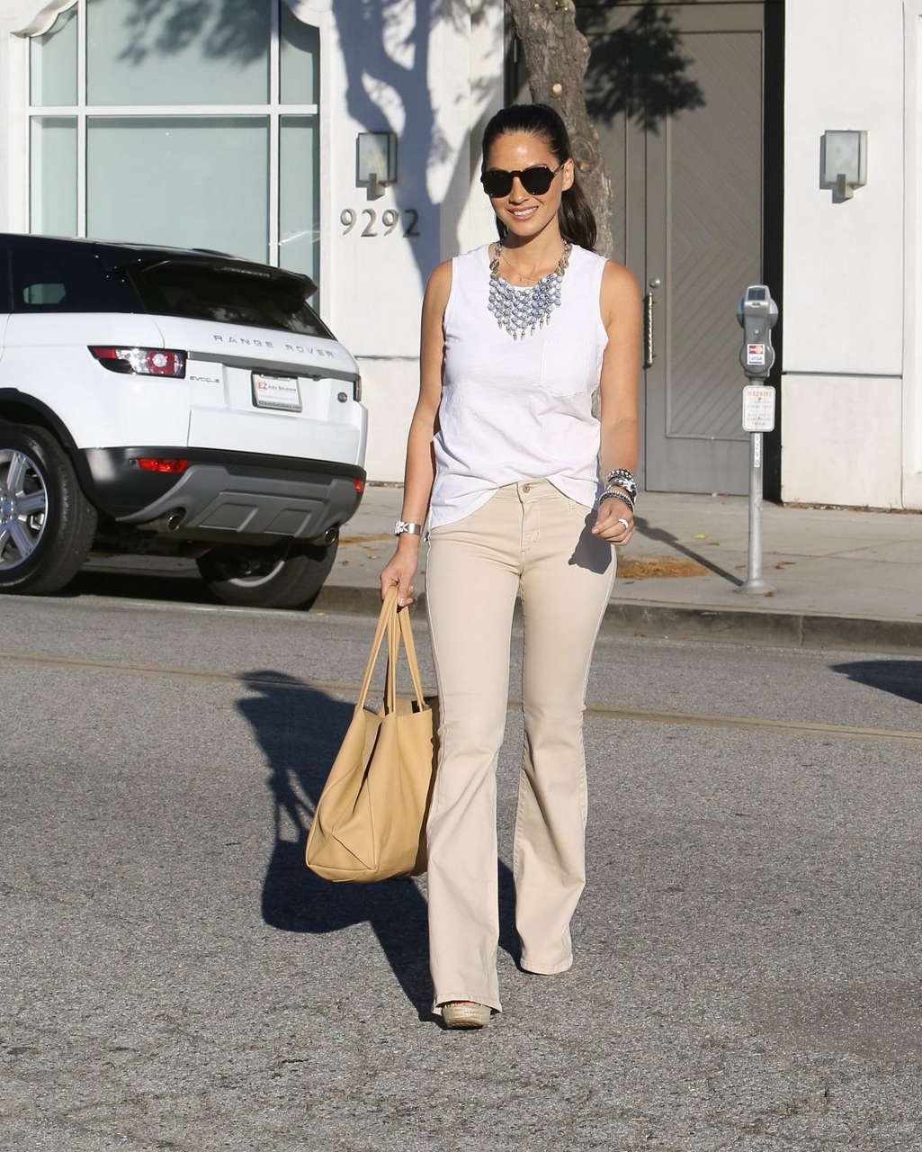 Olivia Munn Out About Beverly Hills