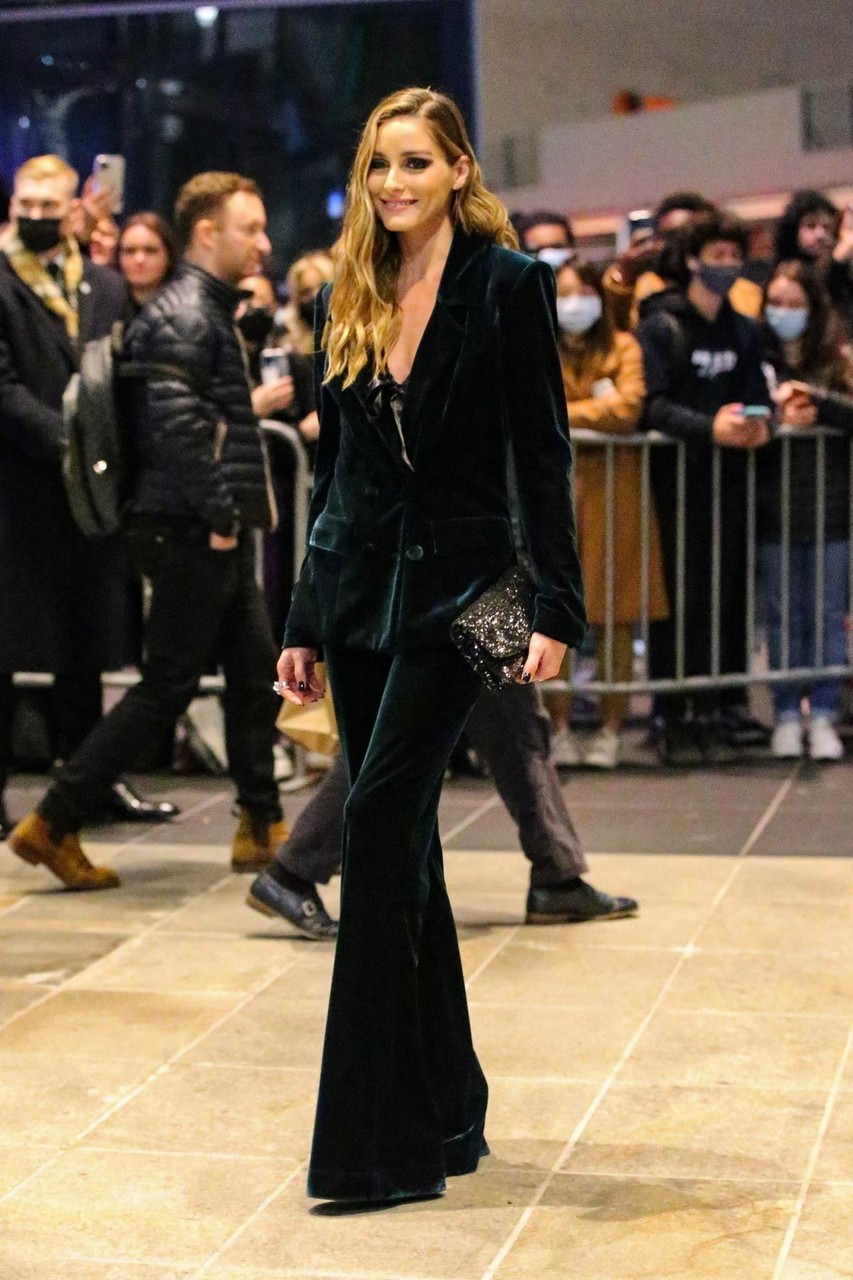 Olivia Palermo Arrives House Gucci Premiere New York