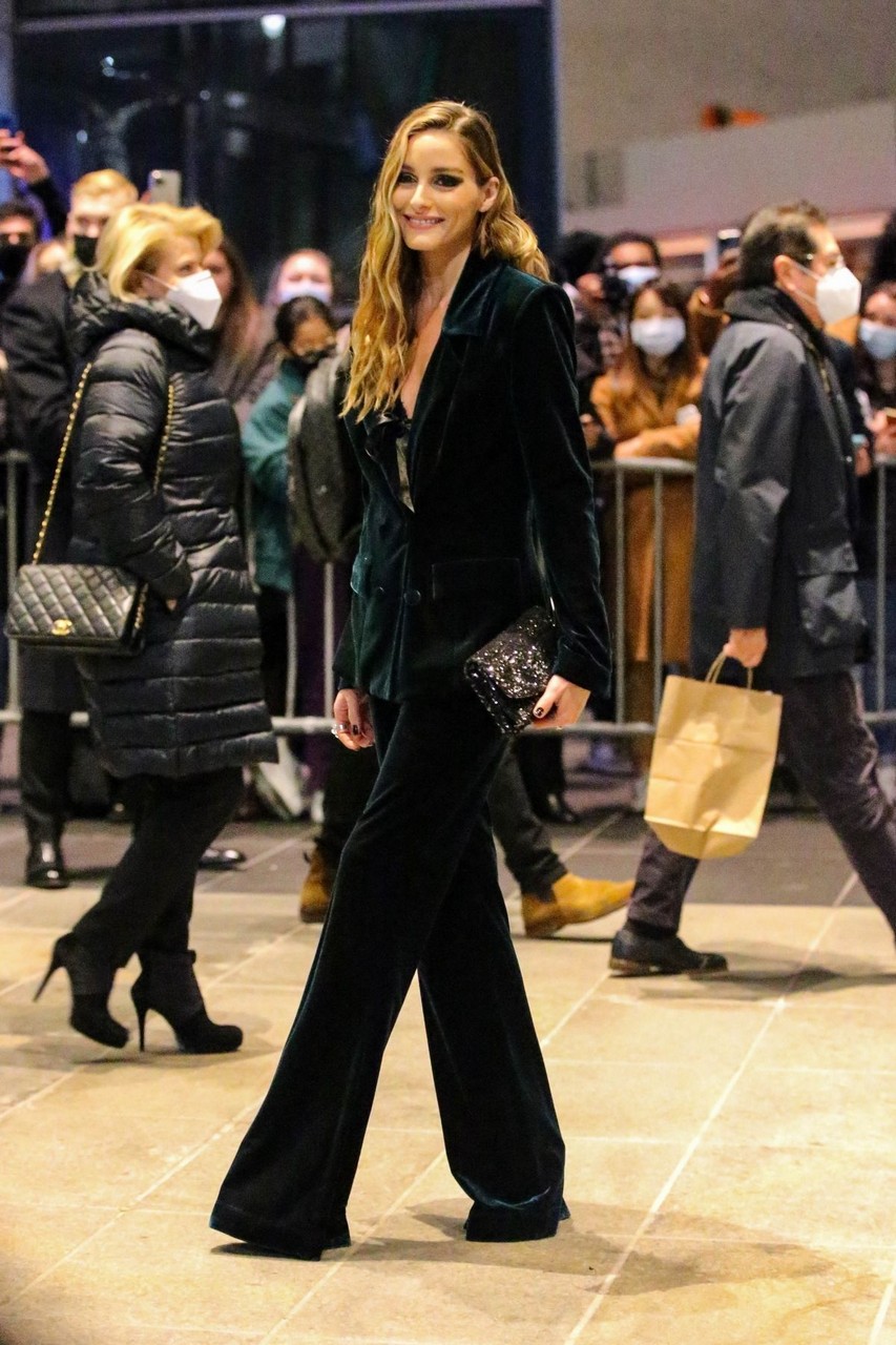 Olivia Palermo Arrives House Gucci Premiere New York