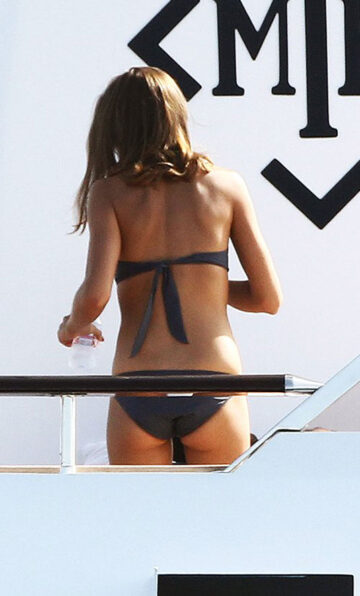 Olivia Palermo Bikini Yacht Spain