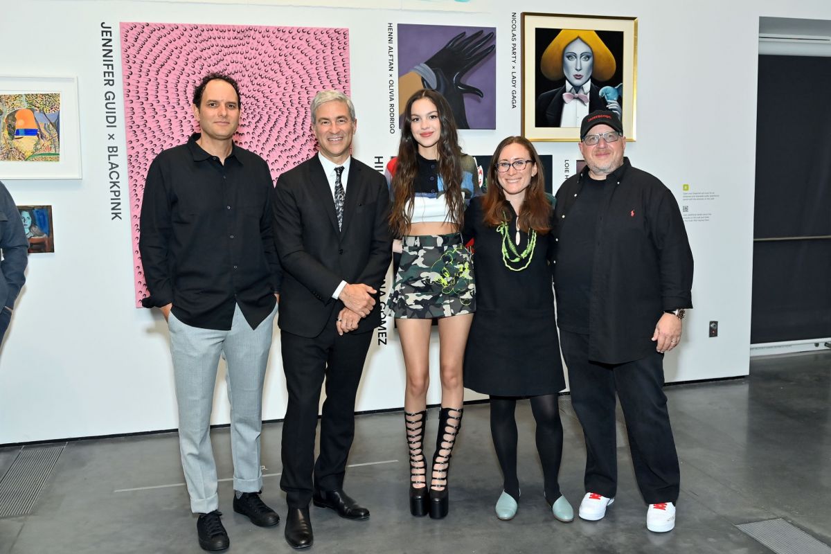 Olivia Rodrigo Artists Inspired By Music Interscope Reimagined Art Exhibit Los Angeles