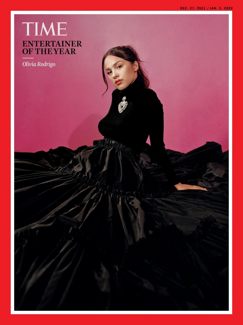 Olivia Rodrigo For Time Magazine Entertainer Year December 2021 January