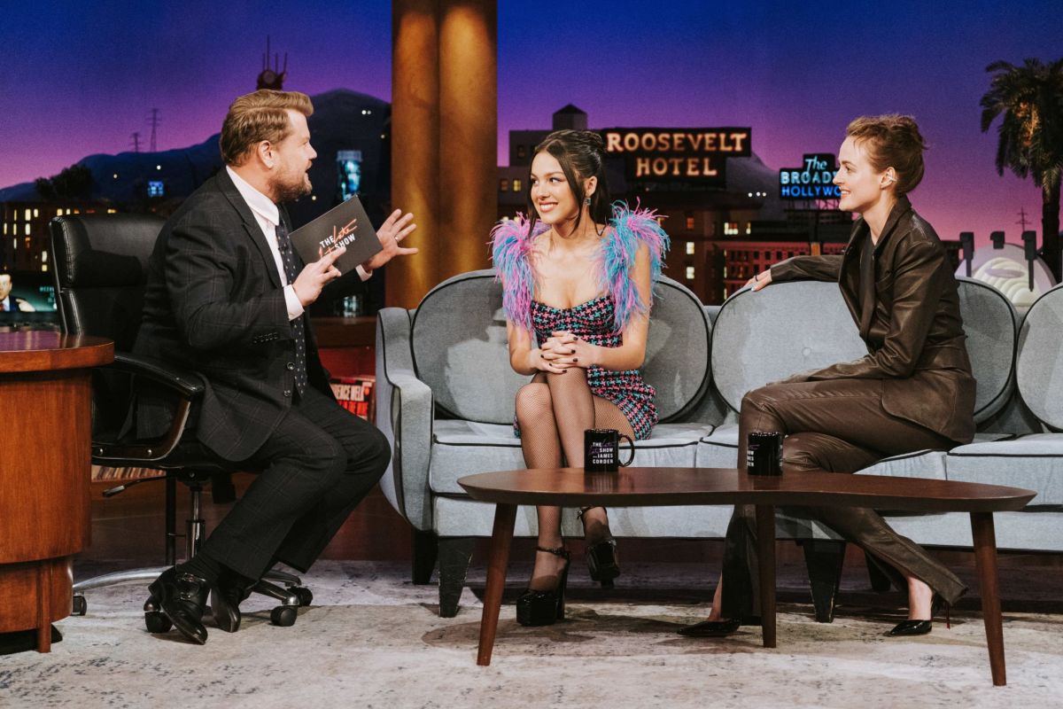 Olivia Rodrigo Late Late Show With James Corden Los Angeles