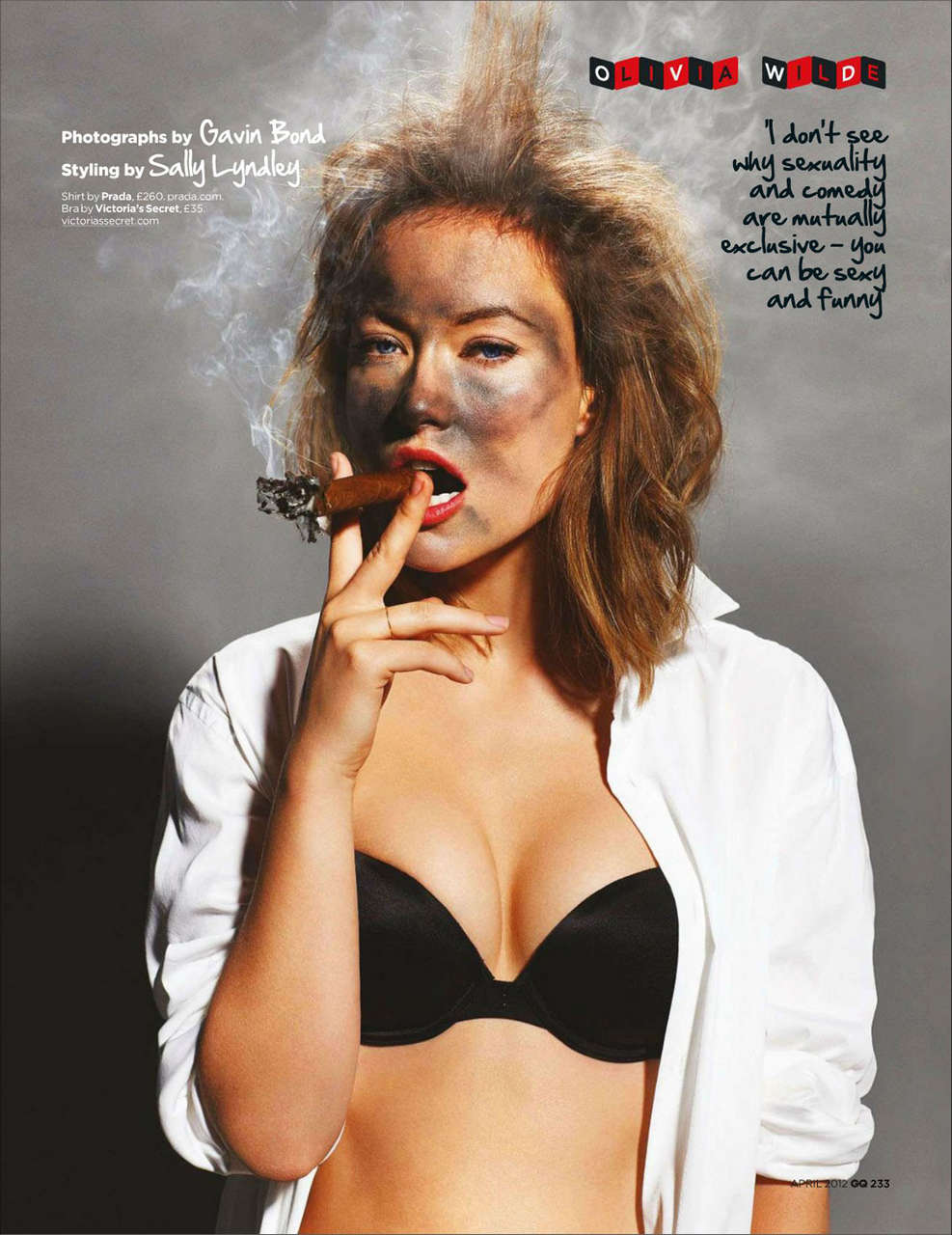 Olivia Wilde Gq Magazine Uk April 2012 Issue