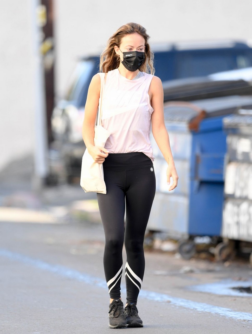 Olivia Wilde Heading Gym Los Angeles