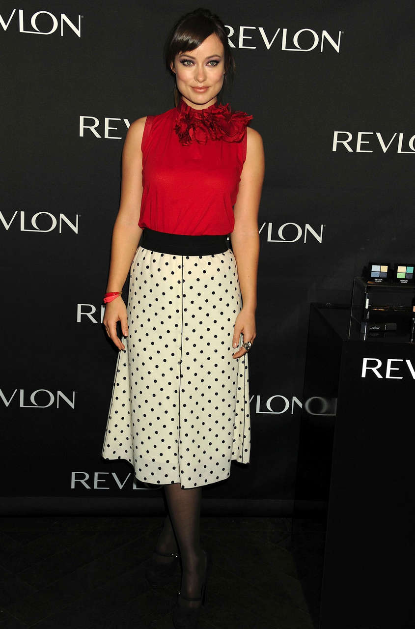 Olivia Wilde Launch New Revlon Eye Products New York