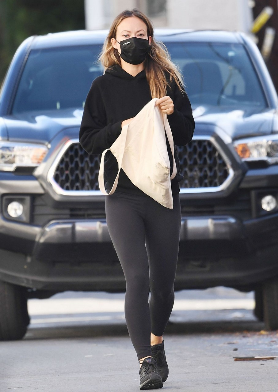 Olivia Wilde Leaves Gym Los Angeles