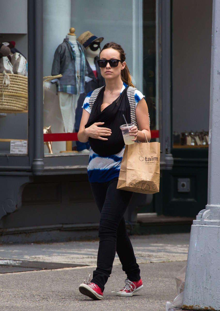 Olivia Wilde Out About New York