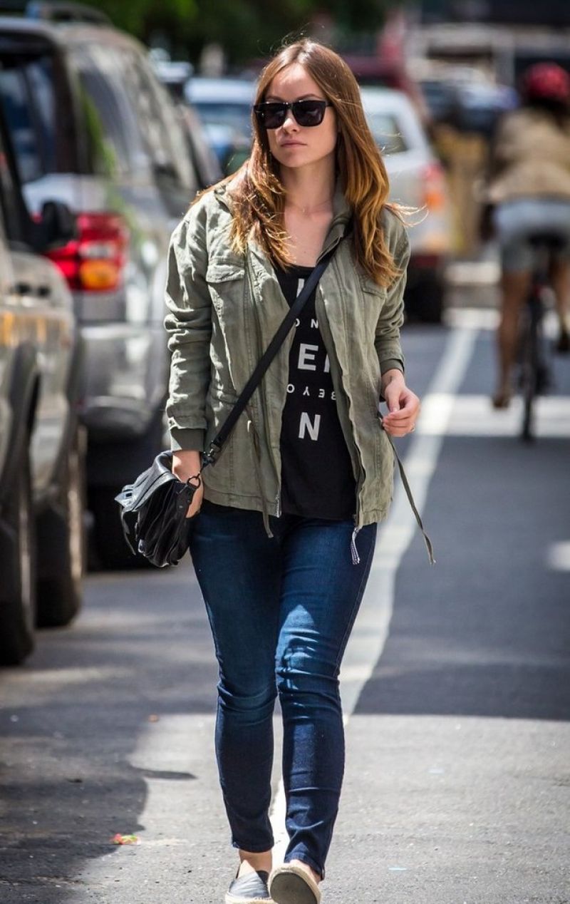 Olivia Wilde Out About New York