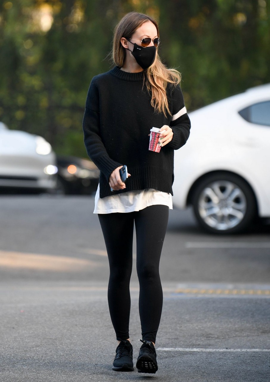 Olivia Wilde Out For Coffee Los Angeles