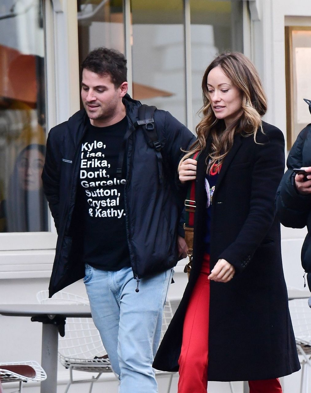 Olivia Wilde Out For Lunch With Friend London