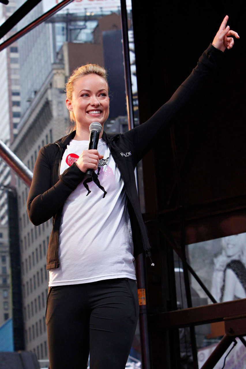 Olivia Wilde Revlon Run Walk For Women New York