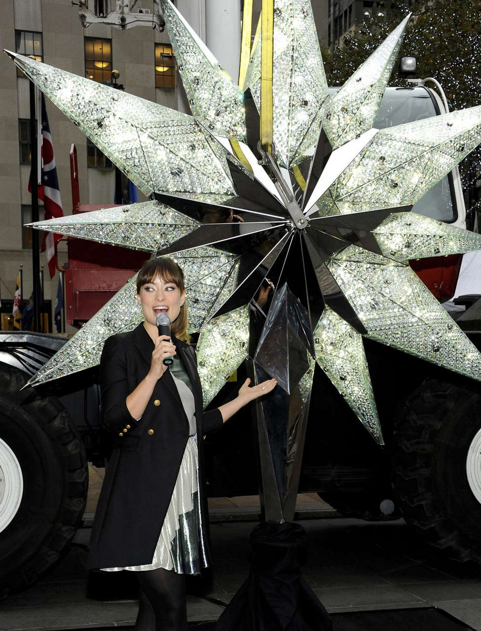 Olivia Wilde Unveils Swarovski Star