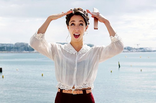 Oona Chaplin Attends The Ark Photocall In