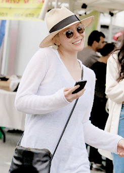 Out At The Farmers Market In Los Angeles Jan