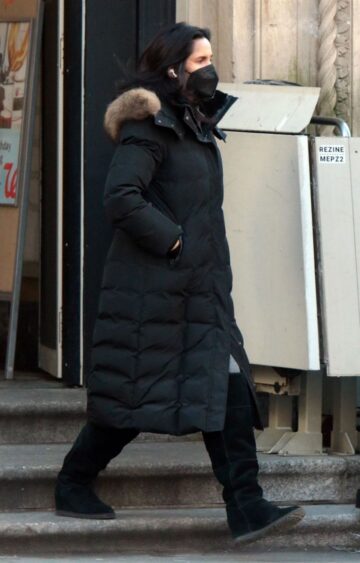 Padma Lakshmi Out And About New York