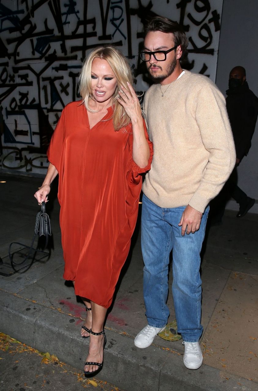 Pamela Anderson And Brandon Lee Craig S West Hollywood