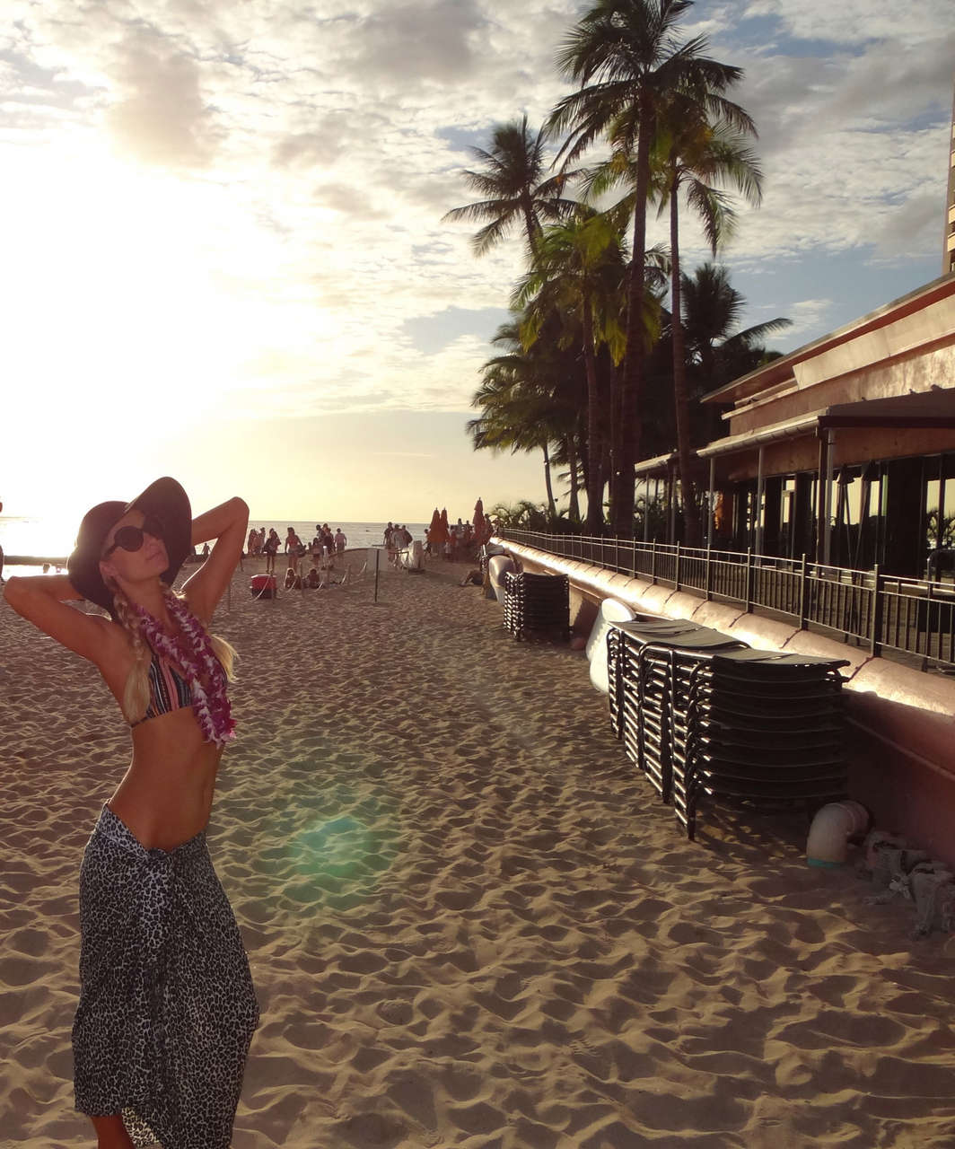 Paris Hilton Bikini Calendar Photoshoot Hawaii