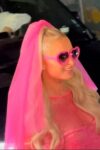 Paris Hilton Carter Reum Arrives Their Wedding Celebrations Santa Monica Pier