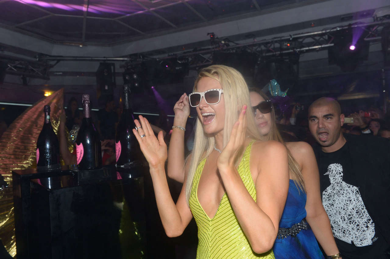 Paris Hilton Citizen K 20th Anniversary Party Cannes
