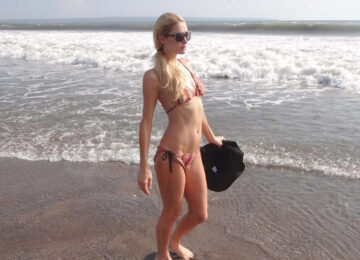 Paris Hilton Hot Bikini Candids Bali