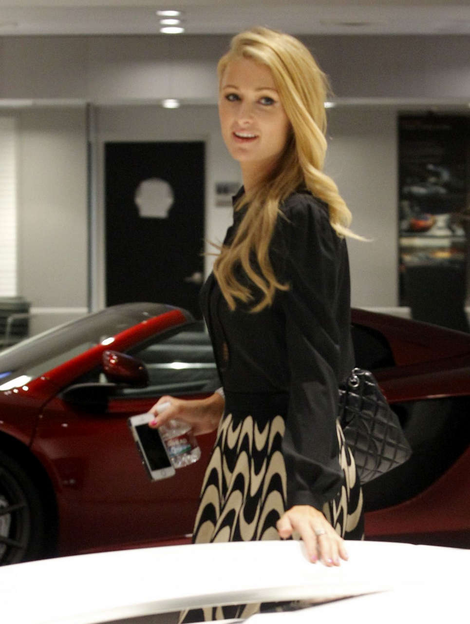 Paris Hilton Mclaren Dealership Beverly Hills
