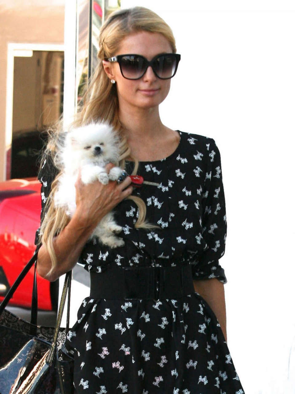 Paris Hilton Out About West Hollywood