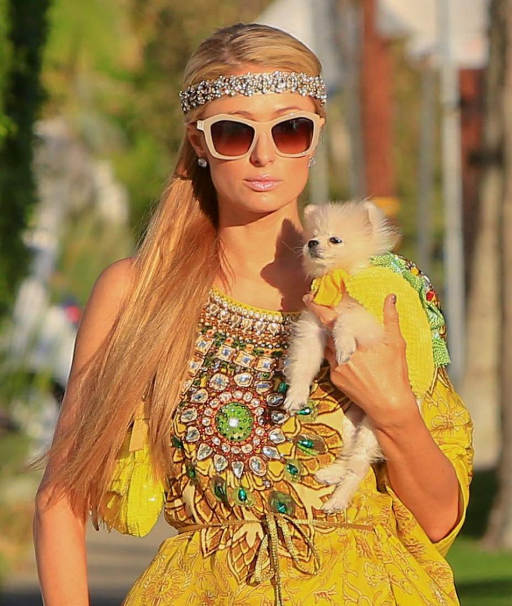Paris Hilton Out Shopping West Hollywood