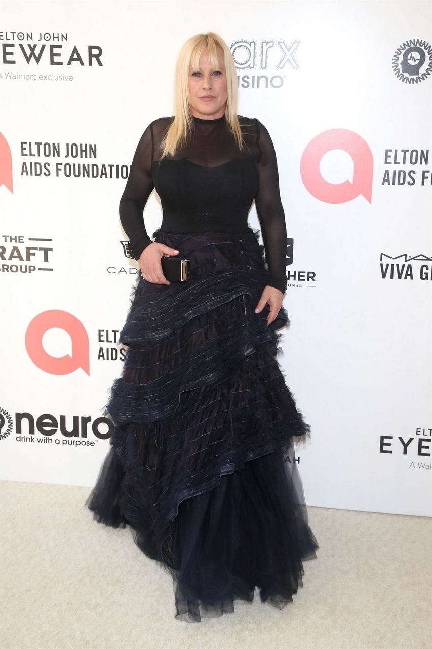 Patricia Arquette Elton John Aids Foundation S 30th Annual Academy Awards Viewing Party West Hollywood
