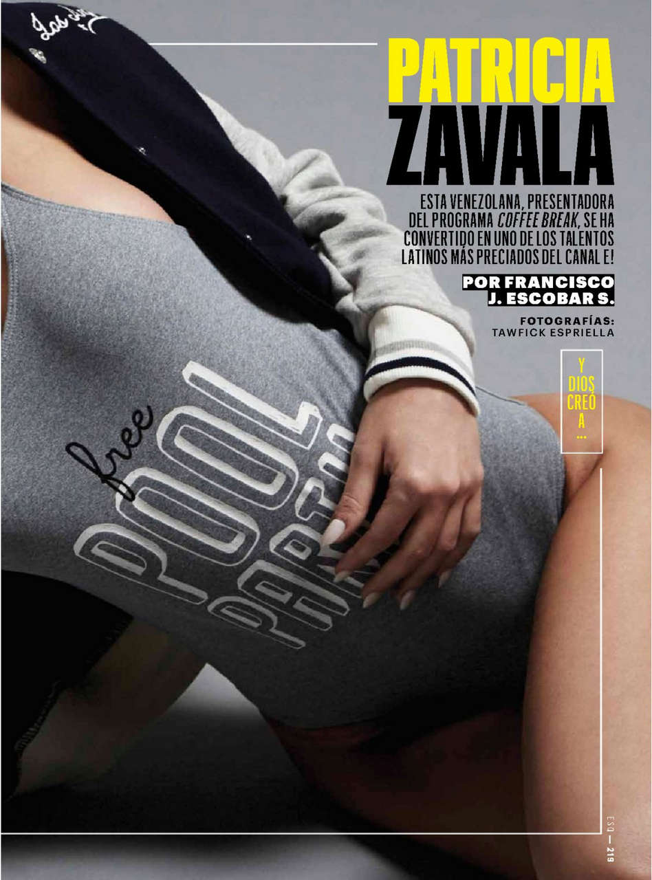 Patricia Zavala Esquire Magazine Mexico October 2014 Issue