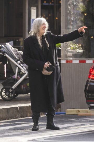 Patti Smith Out New York