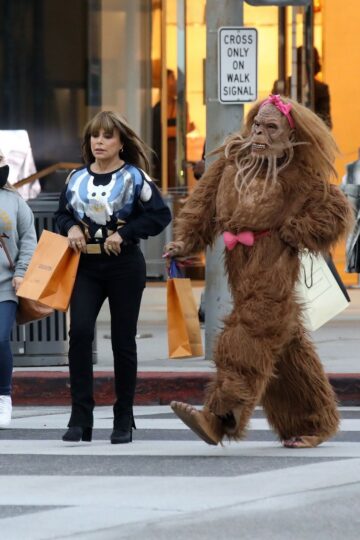 Paula Abdul Set Commercial Rodeo Drive Beverly Hills