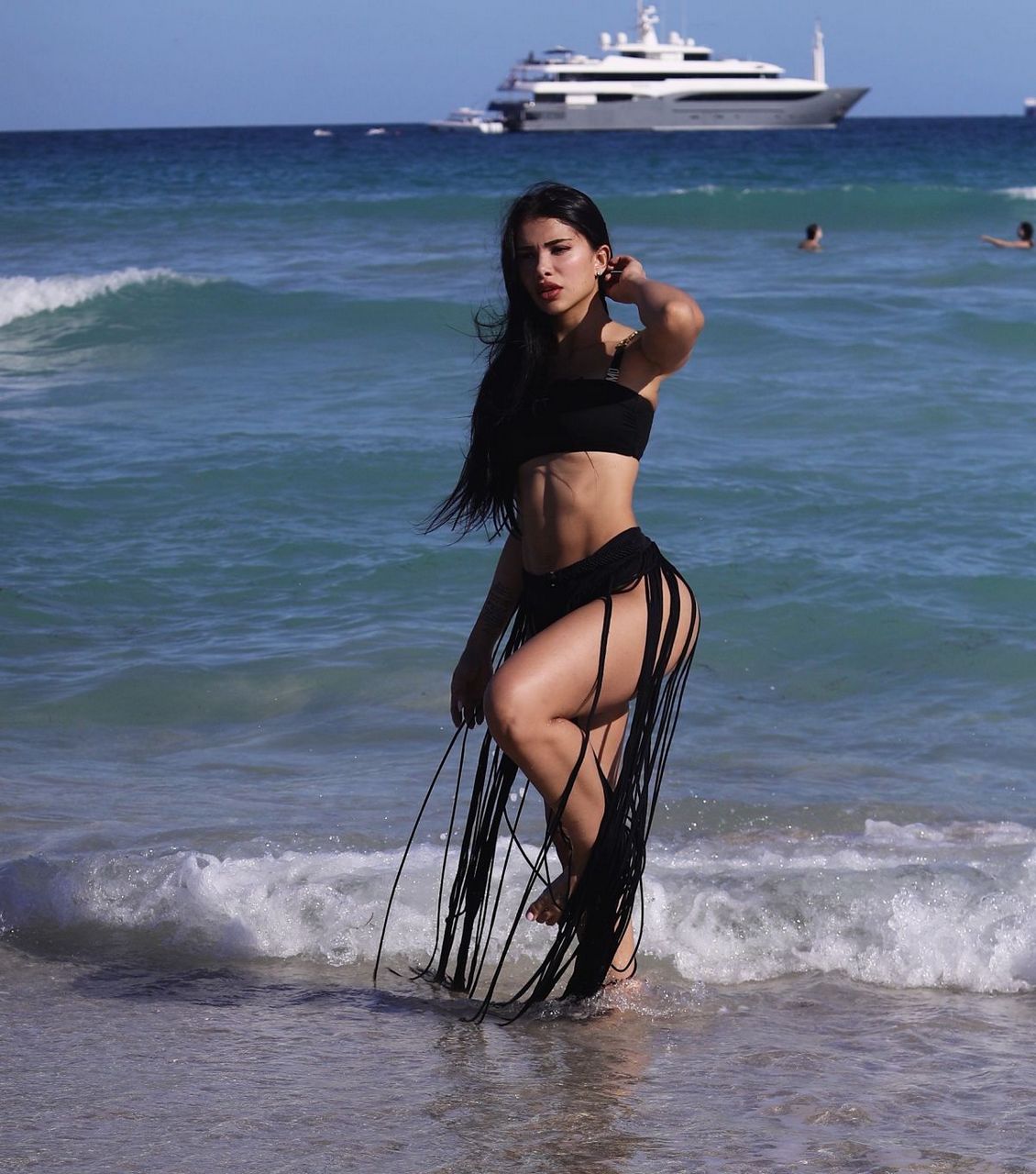 Paula Suarez Bikini Beach Miami
