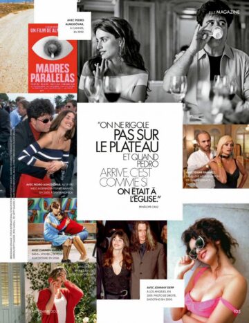 Penelope Cruz Elle Magazine France November