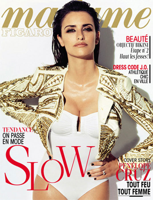 Penelope Cruz Madame Figaro Magazine June 2012 Issue