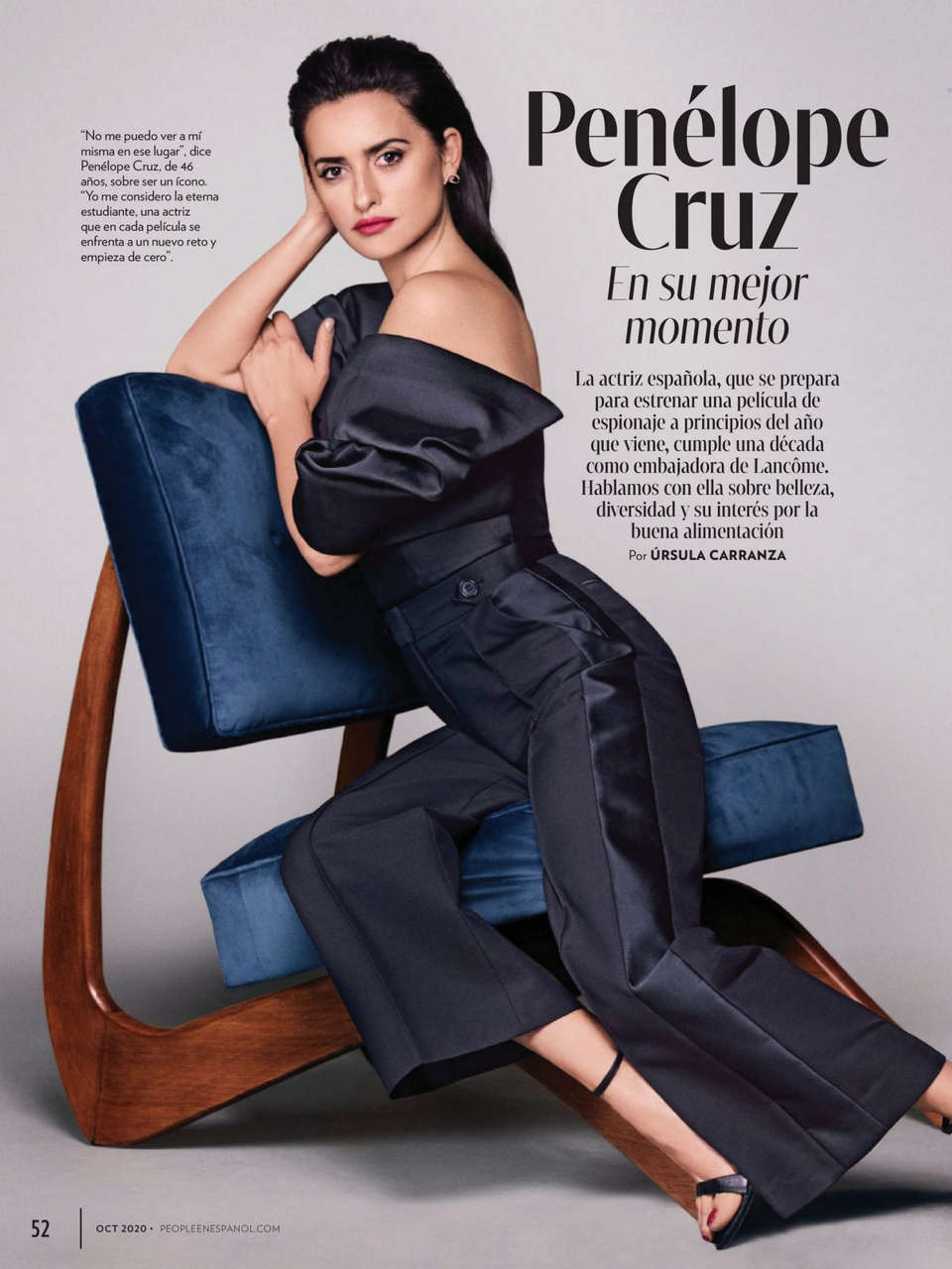 Penelope Cruz People En Espanol October