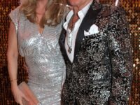 Penny Lancaster And Rod Stewart Annabel S 4th Anniversary 70s Party London