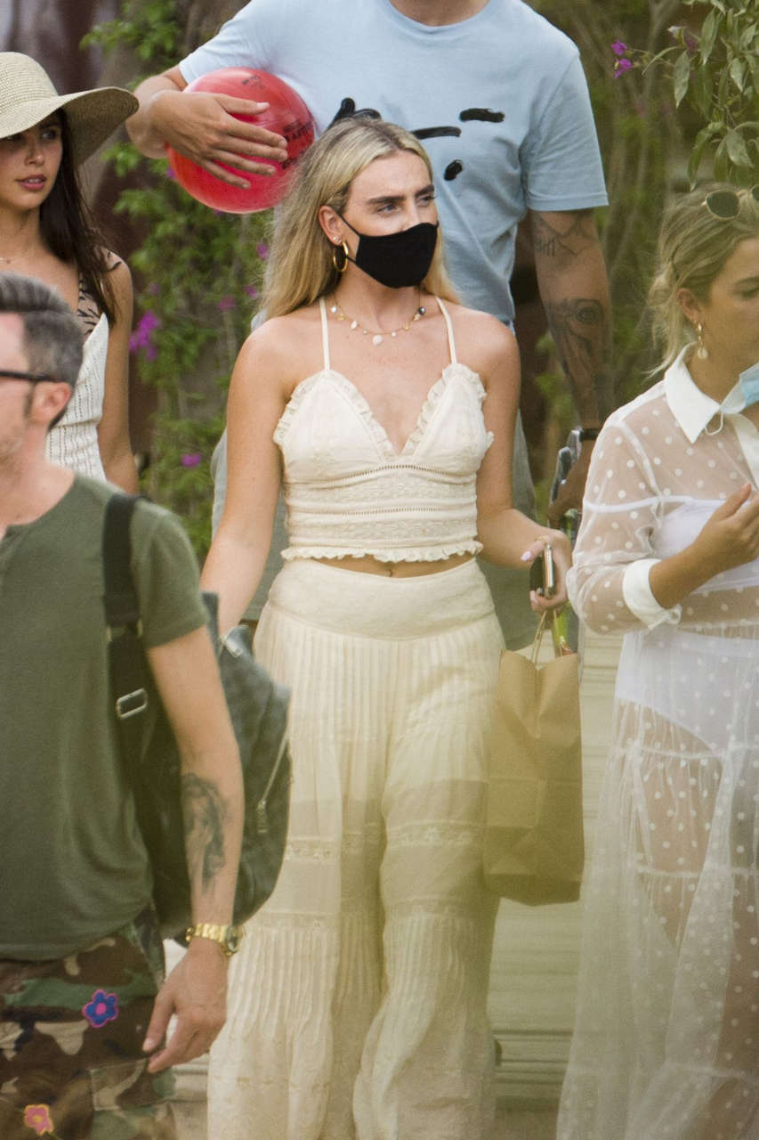 Perrie Edwards Out Vacation Spain