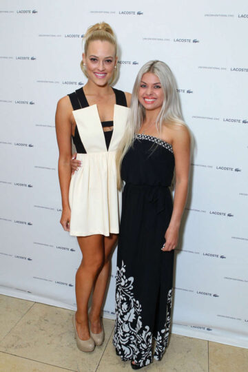 Peta Murgatroyd Lacoste Launch Womens Ss 2012 Collection West Hollywood