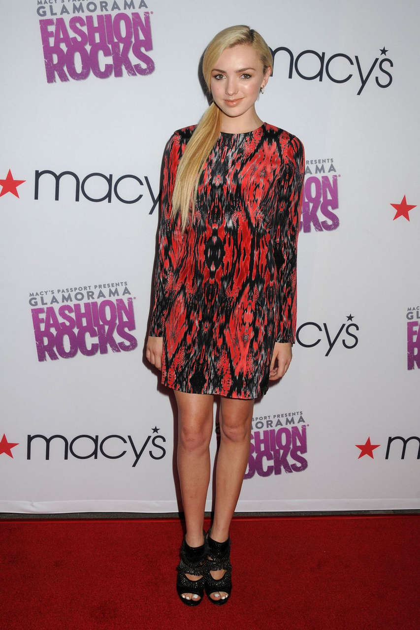 Peyton List Fashion Rocks 2014 New York