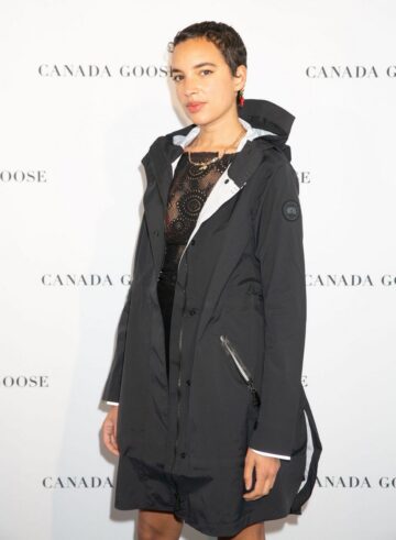 Phoebe Collings James Canada Goose Footwear Launch Victoria House London