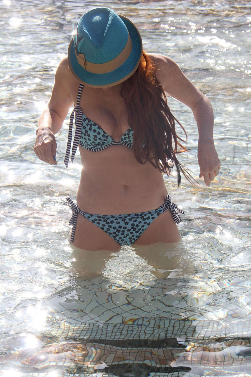 Phoebe Price Bikini Pool Venetian Hotel Las Vegas