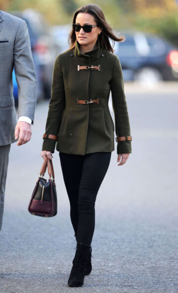 Pippa Middleton Candid Out About London