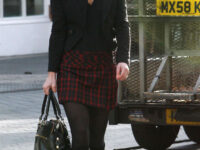 Pippa Middleton Schoolgirl Outfit Heading To Work