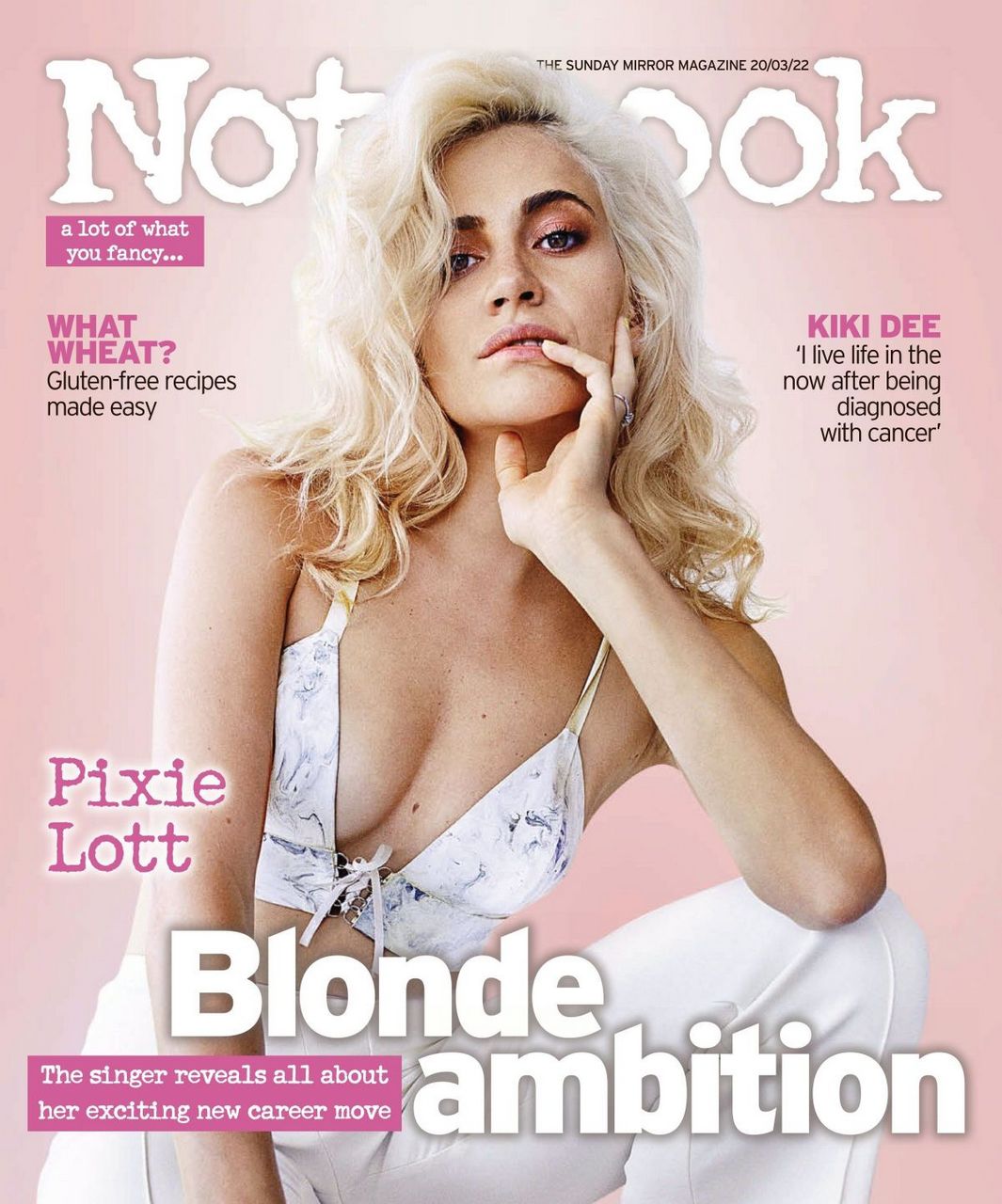 Pixie Lott Notebook Magazine March