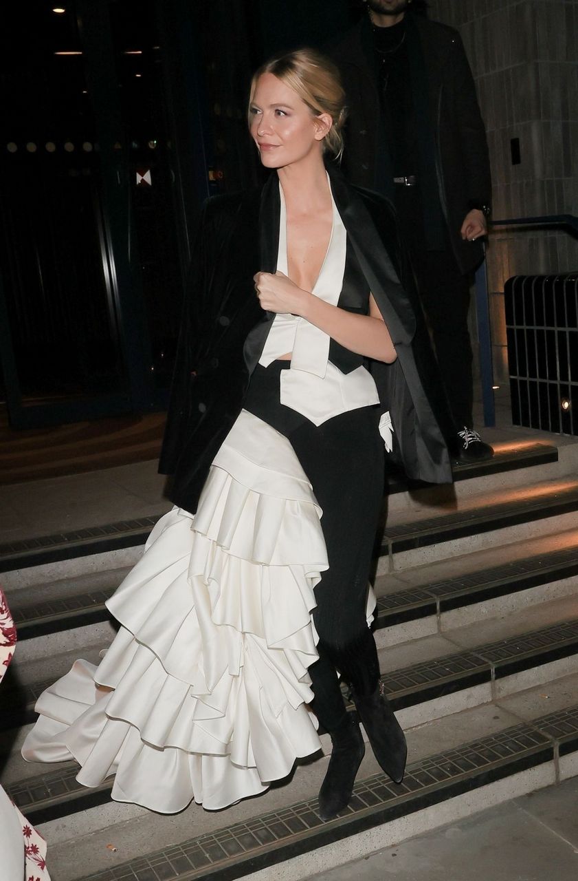 Poppy Delevingne Arrives Perfect Magazine London Fashion Week Party