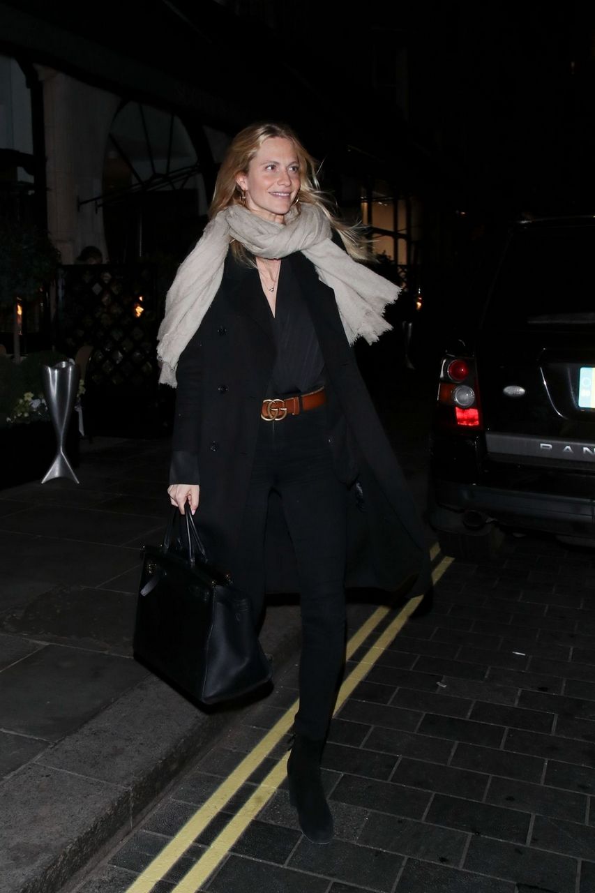 Poppy Delevingne Arrives Scott S Hotel London